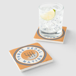 Porta-copo De Pedra TRÊS PEDAIS NAÇÃO Porta copos