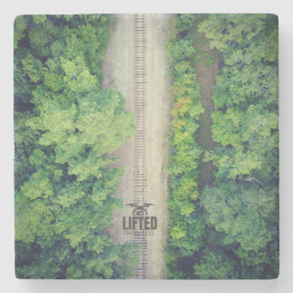 Porta-copo De Pedra Trilhas do trem