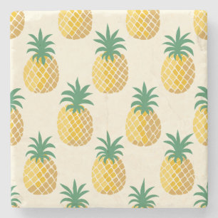 Porta-copo De Pedra Tropic Gold Amarelo Verde