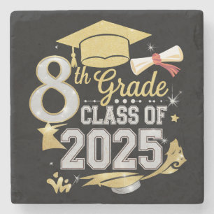 Porta-copo De Pedra Turma da 8ª Série de 2025 Graduado Graduação