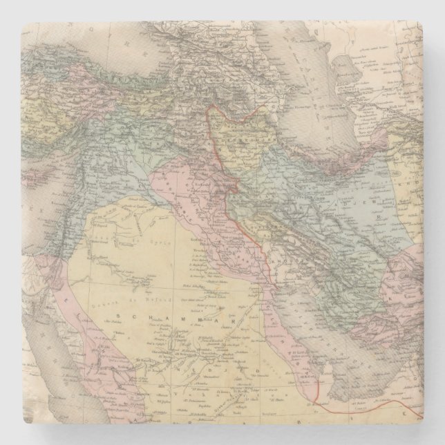Porta-copo De Pedra Turquia e Persia asiáticos (Frente)