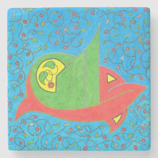 Porta-copo De Pedra Um Compaixão para os mundos - Porta copos da pedra