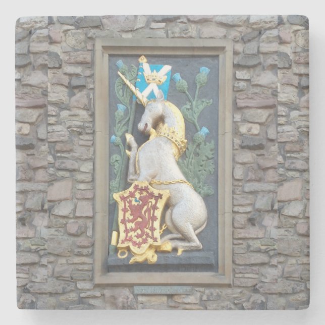 Porta-copo De Pedra Unicórnio, Holyrood Palace (Frente)