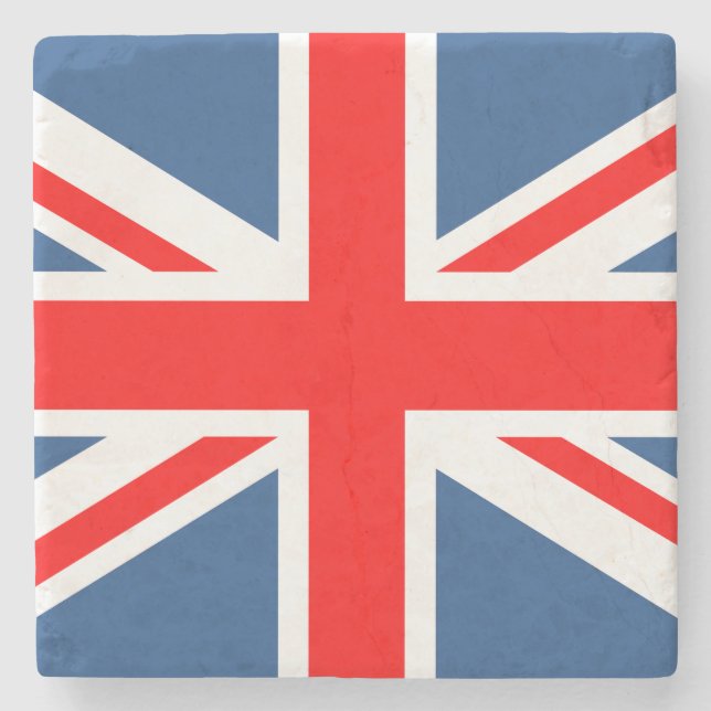 Porta-copo De Pedra Union Jack (Frente)
