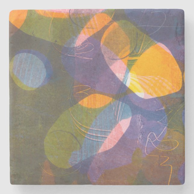 Porta-copo De Pedra Vagalumes I (Frente)