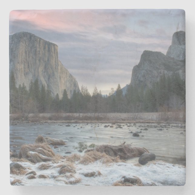 Porta-copo De Pedra Vale de Yosemite (Frente)