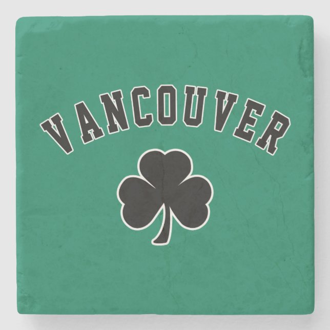 Porta-copo De Pedra Vancouver Irlandês  (Frente)