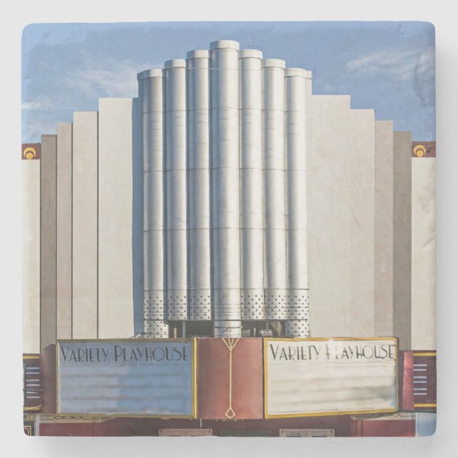 Porta-copo De Pedra Variedade Playhouse Atlanta, Variedade Playhouse (Frente)
