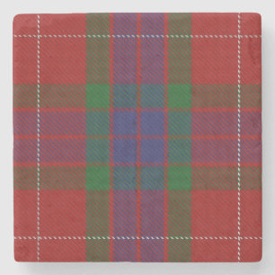 Porta-copo De Pedra Velhas Escotas Tavern Clan Fraser Tartan