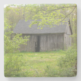 Porta-copo De Pedra Velho Celeiro em Primavera