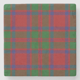 Porta-copo De Pedra Velho Escoceses Tavern Clan MacKintosh Tartan