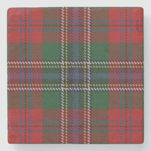Porta-copo De Pedra Velho Escoceses Tavern Clan MacLean Tartan