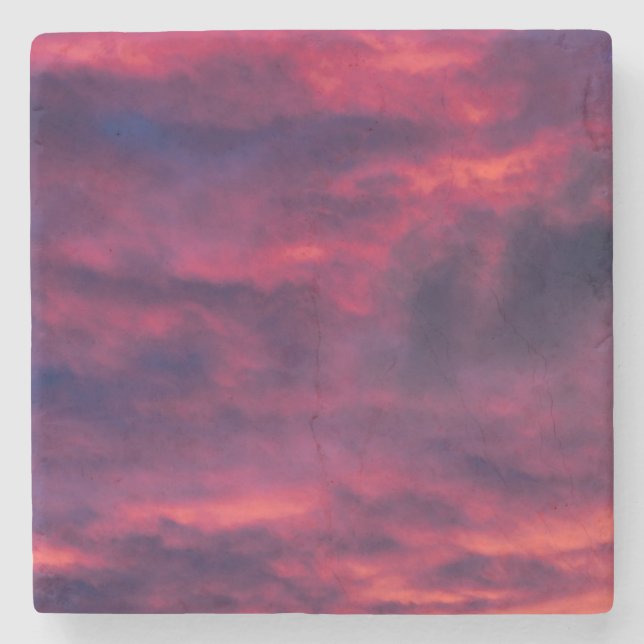 Porta-copo De Pedra vermelho augural (Frente)