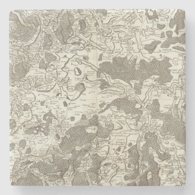 Porta-copo De Pedra Vezelay, Cosne (Frente)