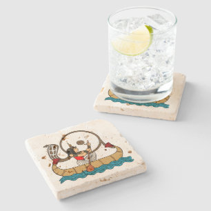 Porta-copo De Pedra Viagem à vida após a morte