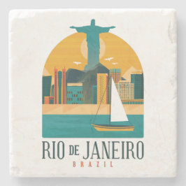 Porta-copo De Pedra Viagens vintage do Brasil no Rio de Janeiro