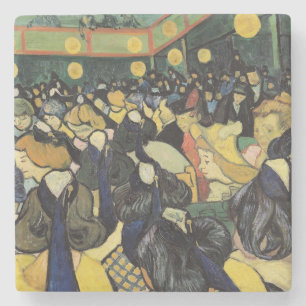 Porta-copo De Pedra Vincent van Gogh a dança salão em Arles, 1888