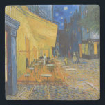 Porta-copo De Pedra Vincent van Gogh - Cafe Terrace à Noite<br><div class="desc">Cafe Terrace no Place du Forum na Noite - Vincent van Gogh,  1888</div>