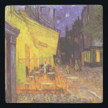 Porta-copo De Pedra Vincent Van Gogh Cafe Terrace À Noite Em Belas Art<br><div class="desc">Vincent Van Gogh Cafe Terrace No Night Fine Art Vincent Willem van Gogh foi um pintor holandês do Posto Impressionista, cuja obra, notável pela sua beleza áspera, honestidade emocional e cor ousada, teve uma influência de grande alcance na arte do século 20. Sua produção inclui retratos, autorretratos, paisagens e ainda...</div>