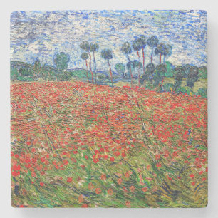 Porta-copo De Pedra Vincent van Gogh - Campo de Papoulas