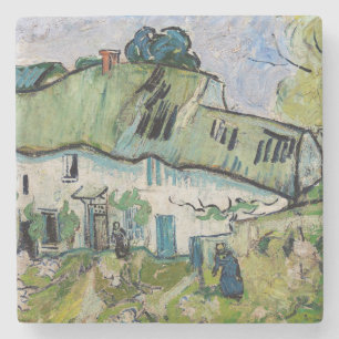 Porta-copo De Pedra Vincent van Gogh - Casa de Campo com Duas Figuras