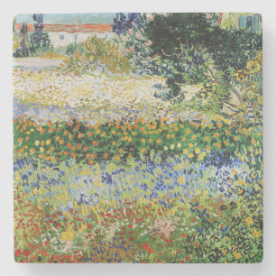 Porta-copo De Pedra Vincent van Gogh - Jardim Florido