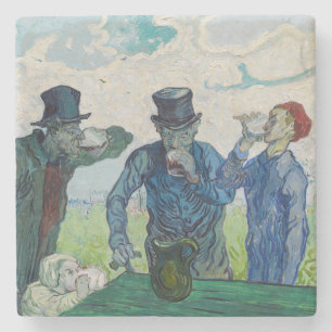 Porta-copo De Pedra Vincent van Gogh - Os Bebidas, depois de Daumier