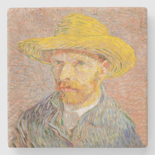 Porta-copo De Pedra Vincent Van Gogh - Retrato impressionista