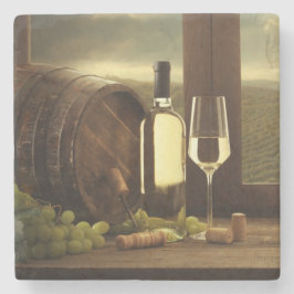 Porta-copo De Pedra Vinho