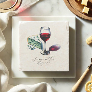 Porta-copo De Pedra Vinhos Personalizados Favors