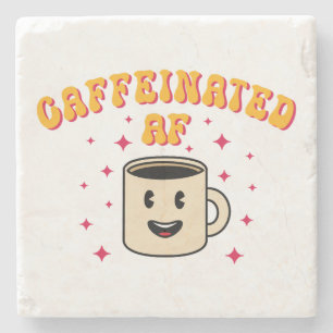 Porta-copo De Pedra Vintage Caffecinado AF