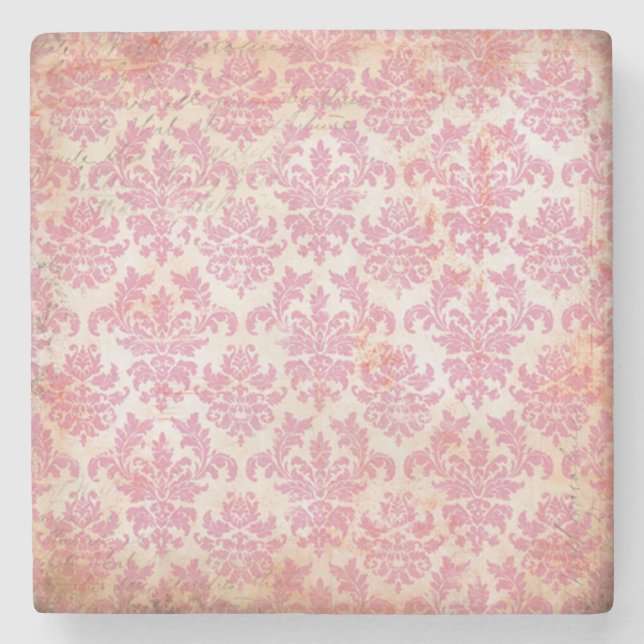 PORTA-COPO DE PEDRA VINTAGE DAMASK (Frente)