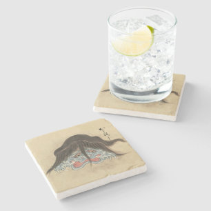 Porta-copo De Pedra Vintage Japan Yokai Otoroshi