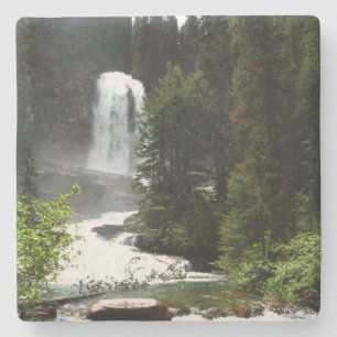 Porta-copo De Pedra Virginia Falls no Glacier National Park