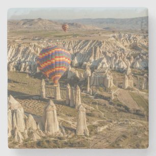 Porta-copo De Pedra Vista Aérea de Balões de Ar Quente, Capadócia 2