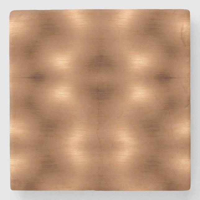 Porta-copo De Pedra Vista de Cobre Esmagada (Frente)
