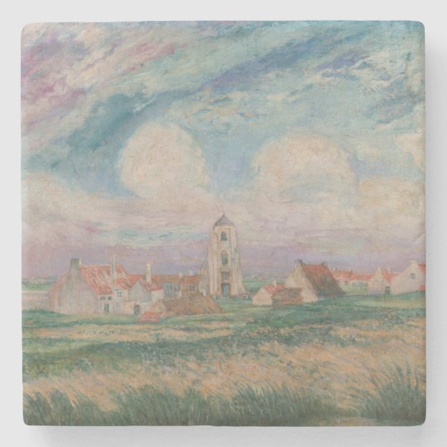 Porta-copo De Pedra Vista de Mariakerke (Frente)