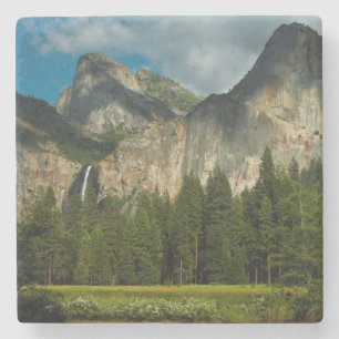 Porta-copo De Pedra Vista Dramática do Vale de Yosemite a partir dos P