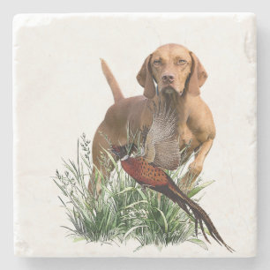 Porta-copo De Pedra Vizsla Art húngaro
