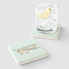 Porta-copo De Pedra Waco Biplane