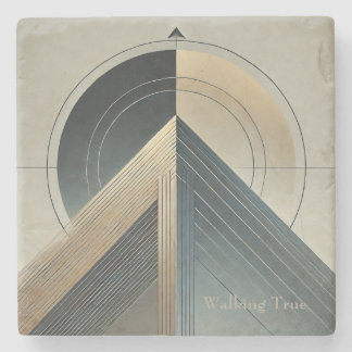 Porta-copo De Pedra Walking True