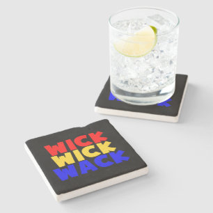 Porta-copo De Pedra Wick Wick Wack