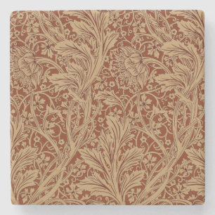 Porta-copo De Pedra William Morris Arcadia Jardim Floral Flor Classi
