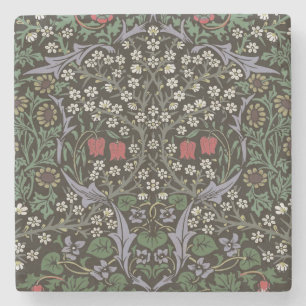 Porta-copo De Pedra William Morris Blackthorn Tapeçaria Floral