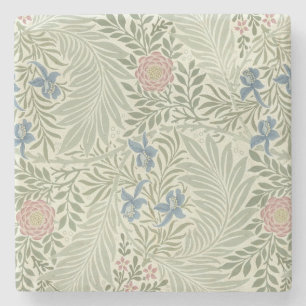 Porta-copo De Pedra William Morris Larkspur Floral Wallpaper