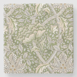 Porta-copo De Pedra Windrush Pattern (por William Morris)