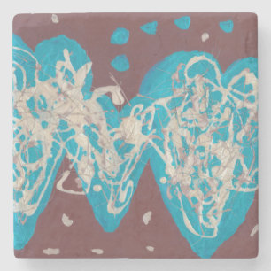 Porta-copo De Pedra World of Love Stone Coaster