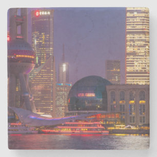 Porta-copo De Pedra Xangai Centro, China