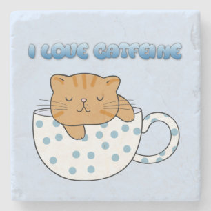 Porta-copo De Pedra Xícara de Gato-Feine Estilo Kawaii