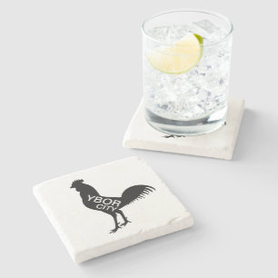 Porta-copo De Pedra Ybor City Rooster